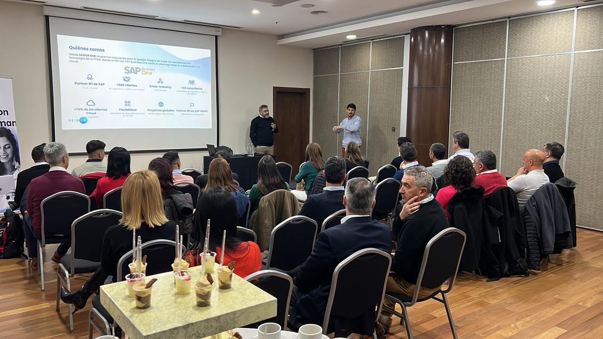 En el día de ayer, se realizó en la ciudad de Mendoza, el evento Somos Seidor. Queremos agradecer especialmente a Cooperativa Eléctrica Rivadavia, por compartir su experiencia en la implementación de SAP Business One junto al equipo de Seidor Argentina.