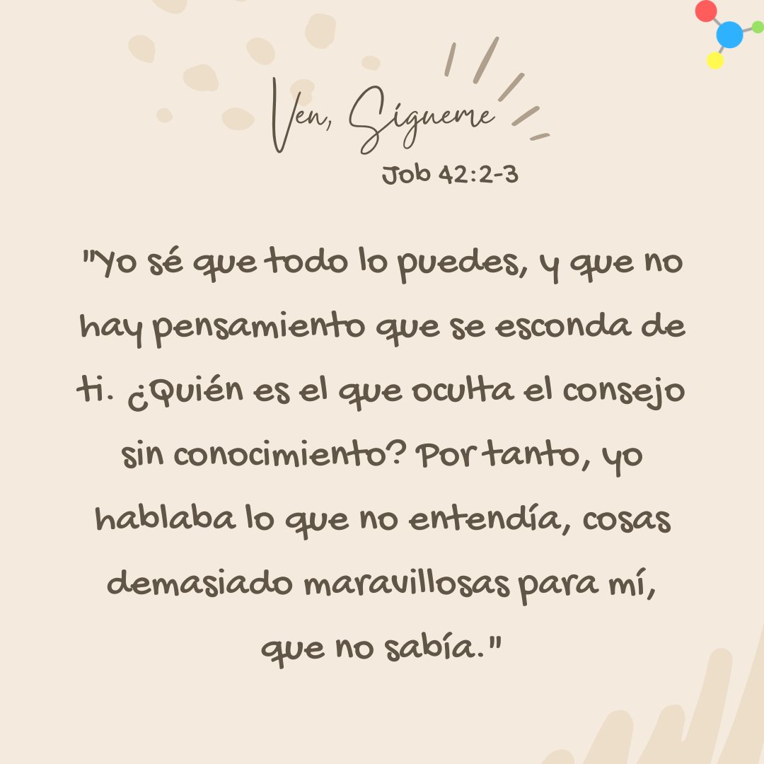 estaca_bosques's tweet photo. #VenSíguemePersonal Job 38; 40; 42. "La perspectiva de Dios es mayor que la mía."
https://t.co/6QGSJtQJvt
#VenSígueme #Job #VidaTerrenal #PlanesDeDios #Pruebas #Adversidad #LDS #SUD https://t.co/aPCcIJcj05