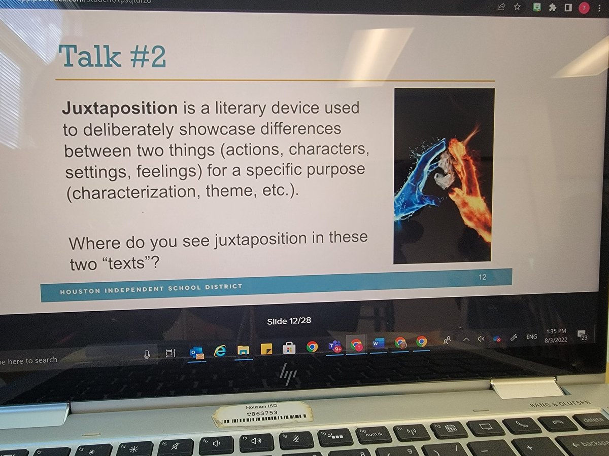 TamitraJ's tweet photo. The strategies that this young lady shared and the new learning that I received.... wow. The impact if teachers would use this in class. AND it covers all domains of TELPAS. @traci_tousant @HISD_Curric @csmith4_smith #ddisinthework Talk-Read-Talk-Write https://t.co/uFuvjCZytM