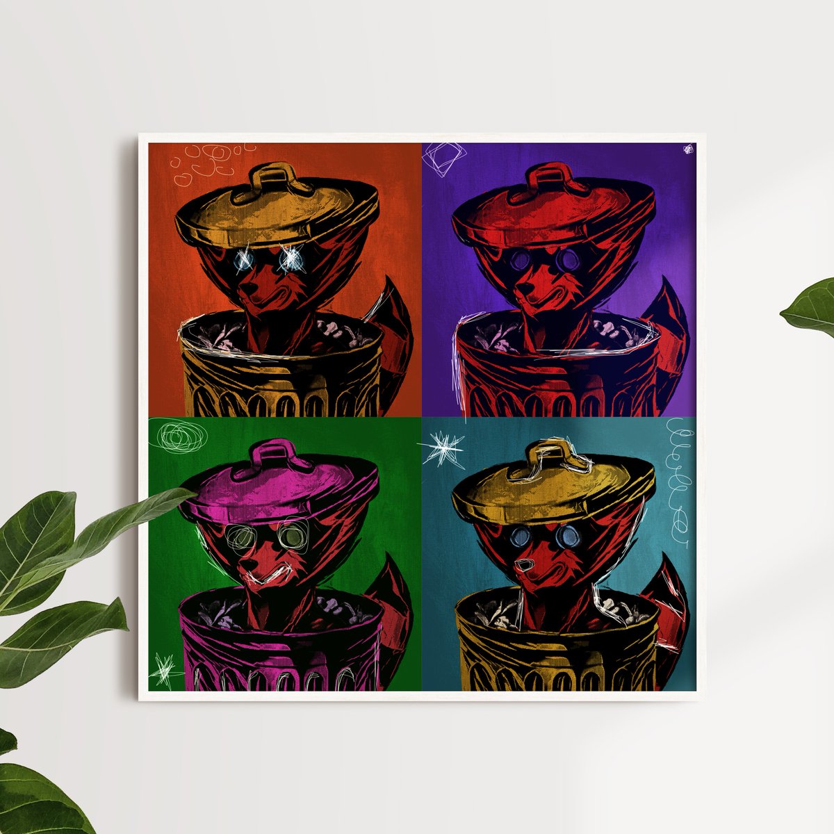 0xponci's tweet photo. @RoboVerseWeb3 @RacoonSupply Is the eligible? Still on time? Ever wanted to have an Andy Warhol in your living room? Now you have a unique Trash Panda Andy Warhol! #TPAW @RacoonSupply $RAC https://t.co/9wNrHGwHmo