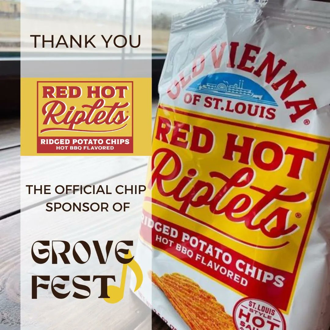 Thank you to <a href="/OldViennaLLC/">Old Vienna, LLC</a>, the official chip sponsor of #GroveFest2022! 
#thegrovestl #grovefeststl #stlmade