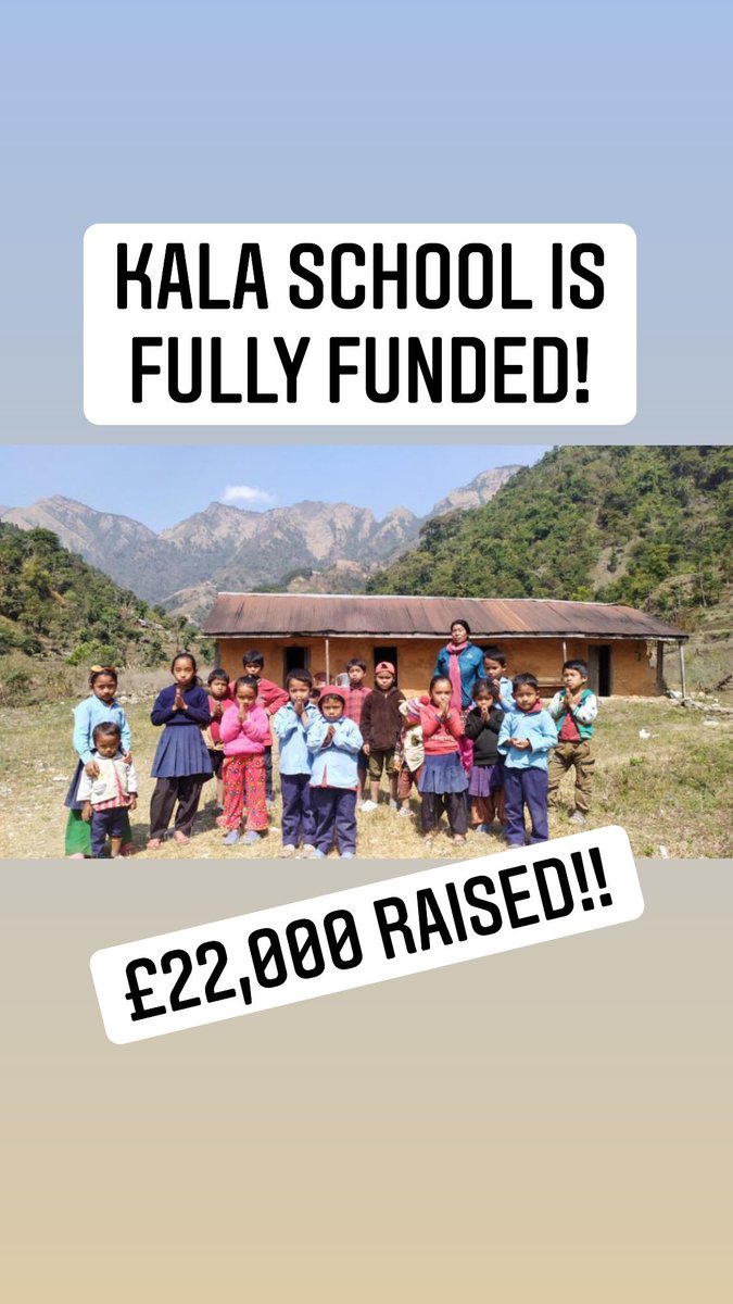 Amazing news going into the weekend - not only have our supporters funded two new classrooms, they’ve funded toilets and taps too! Thanks to everyone who contributed 🤩🤩🤩