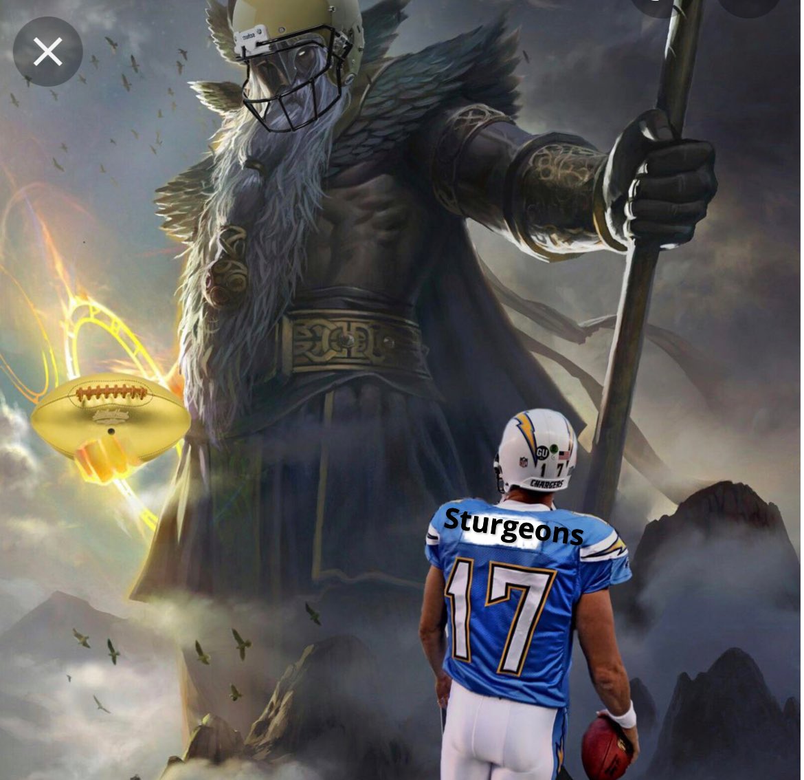Again the Sturgeon’s stand before the Football Gods, humble in quest for championship. One more grace for glory on the battlefield, hear our cry, feel our might the day before the day, cuz when thy day arrives the gods will wear the blue/orange and cry out “one family, one goal”