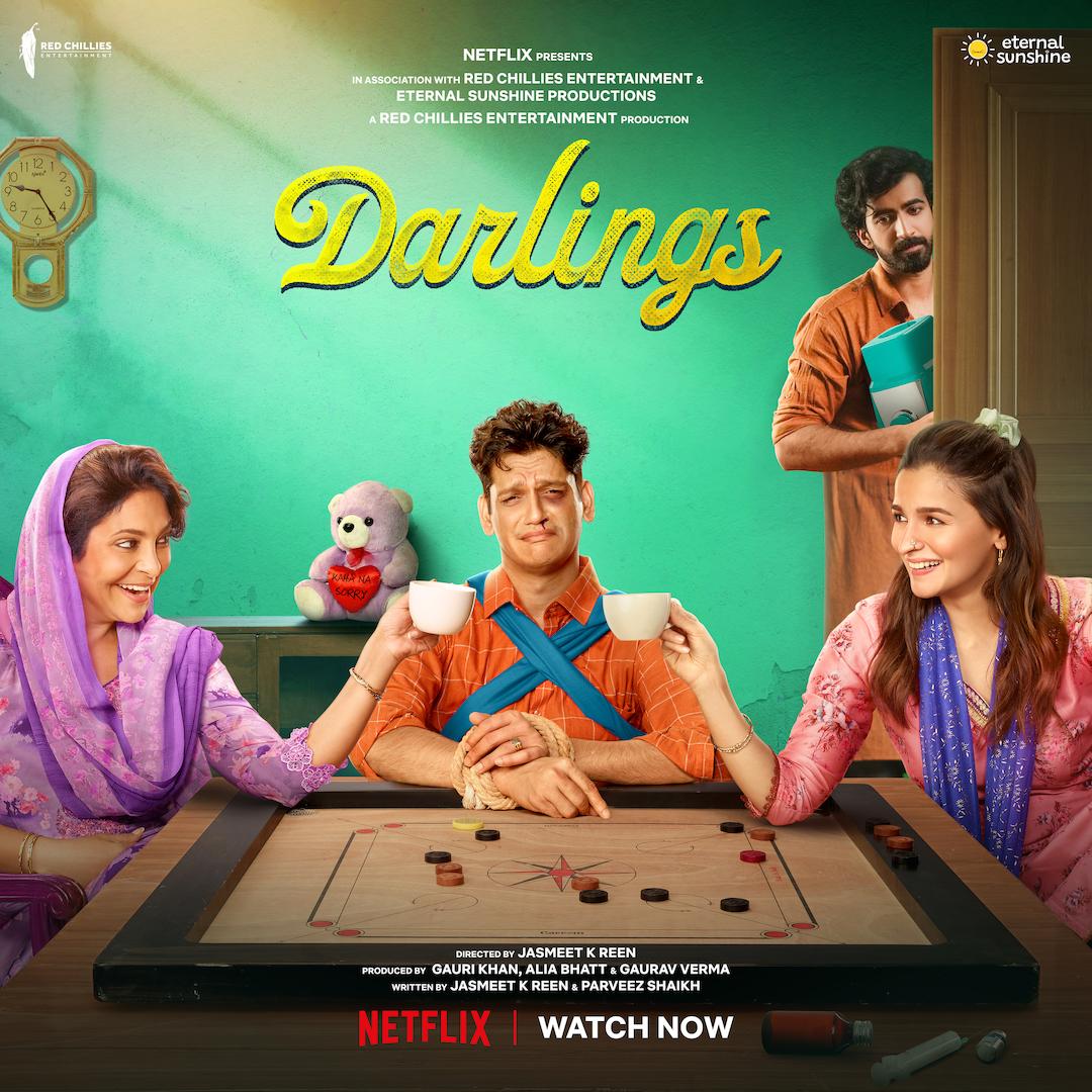 ALIA BHATT: 'DARLINGS' NOW STREAMING ON NETFLIX... #Darlings - which marks #AliaBhatt's debut as producer and also boasts of noteworthy performances by #AliaBhatt, #ShefaliShah, #VijayVarma and #RoshanMathew - is now streaming on#Netflix... Directed by #JasmeetKReen.