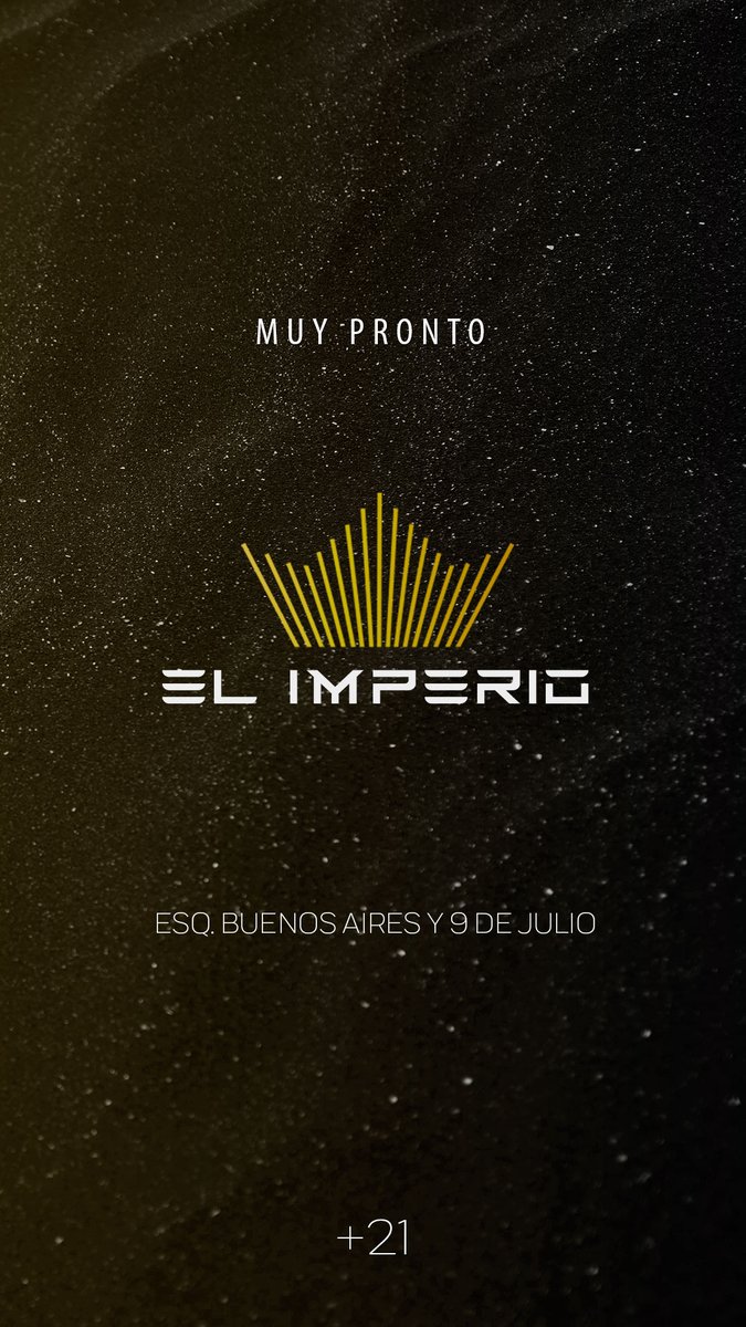 MUY PRONTO se viene el lugar que tanto estabas esperando para vivir noches mágicas! 
#GeneralCabrera se viste de I M P E R I O 👑