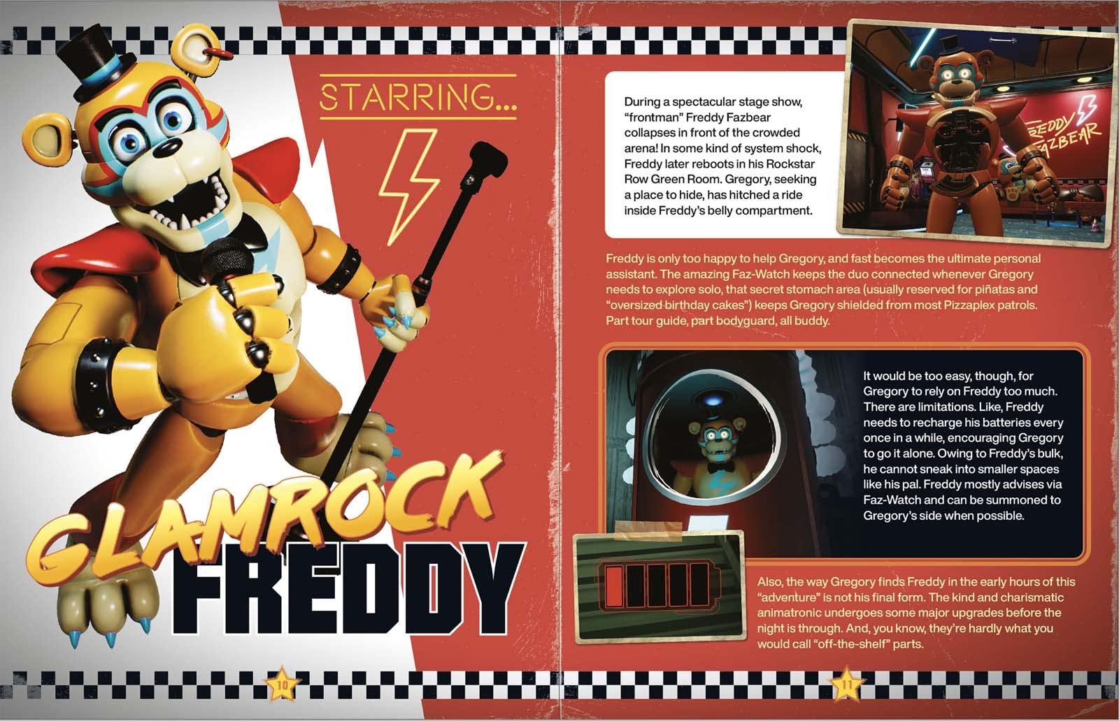 FNAF Security Breach Glamrock Freddy Guide - FNAF Insider