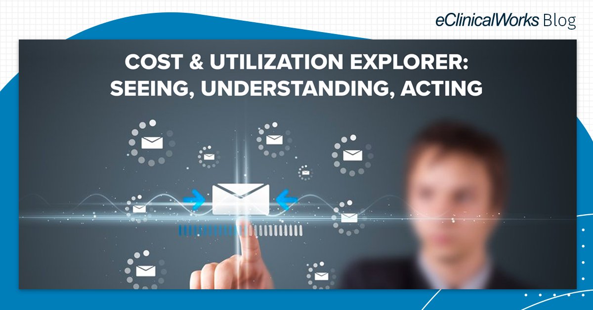 eClinicalWorks's tweet image. Our Cost &amp;amp; Utilization Explorer sounds fancy, but it’s grounded in a simple principle: Access to a wealth of #Medicare #ClaimsData is one of the most effective ways to improve #care &amp;amp; drive down overall #HealthcareCosts. ecw.co/3QlkEYS