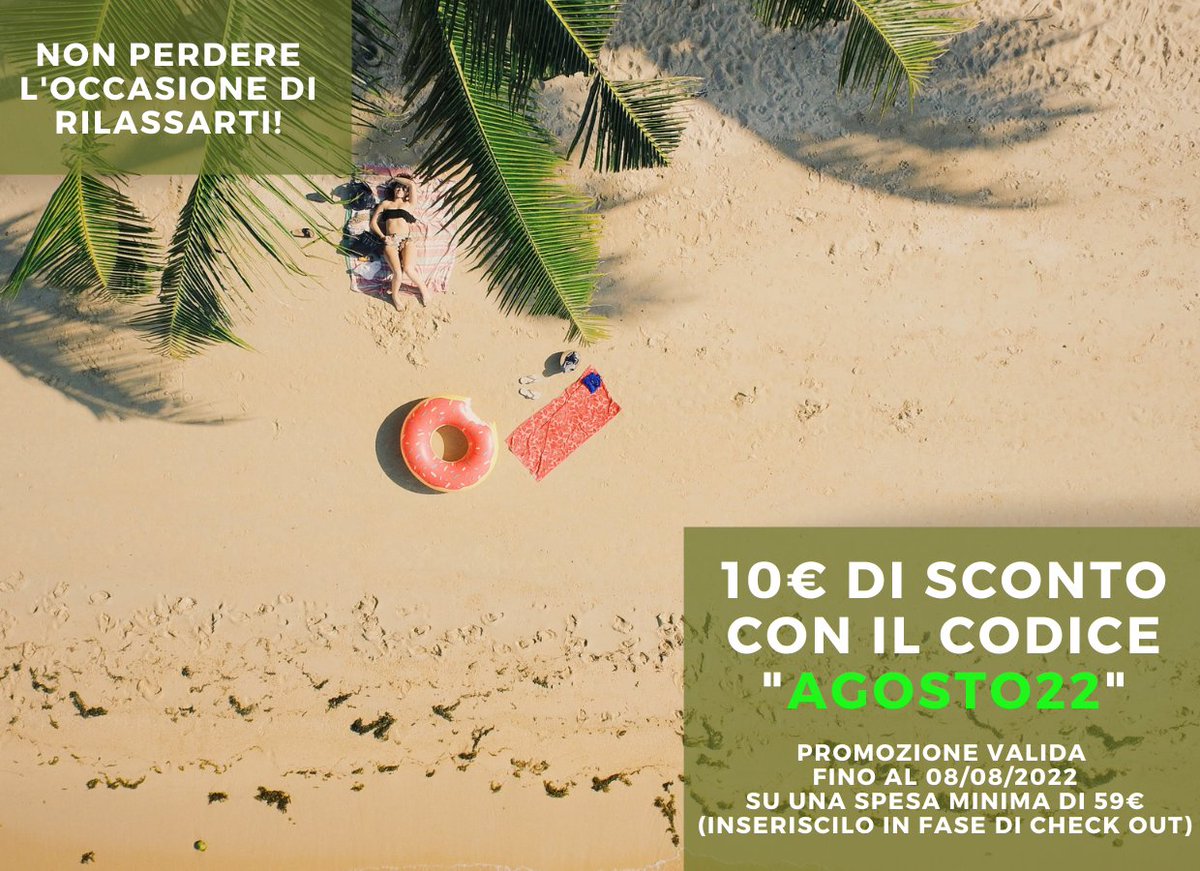 EasyjointB's tweet photo. 10€ CODICE SCONTO "AGOSTO22"
Valido fino al 8 Agosto💚
Con il codice sconto "AGOSTO22" subito 10€ di sconto su tutta la spesa con una spesa minima di 59€

Ordina online su https://t.co/OYtDxe0oGV

#sconto #sconti #oliocbd #cannabis #vaporizzatori #cilum #CannabisLegale #cbdoil https://t.co/jktRgtWVte