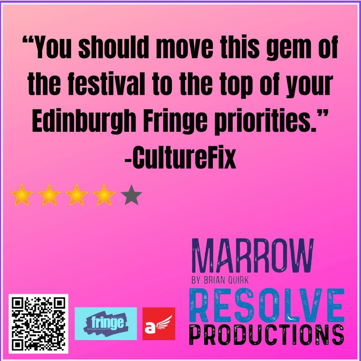 Marrow By Brian Quirk (Play) / Resolve Productions tweet media