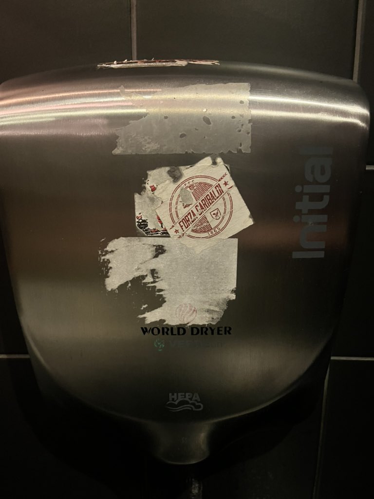 The mighty <a href="/Forza_Garibaldi/">Forza Garibaldi</a> sticker in Belfast!