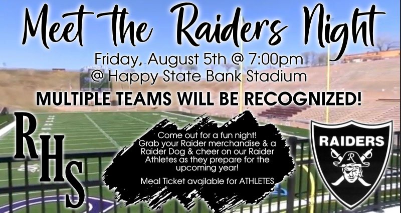 Randall Raider Club tweet media