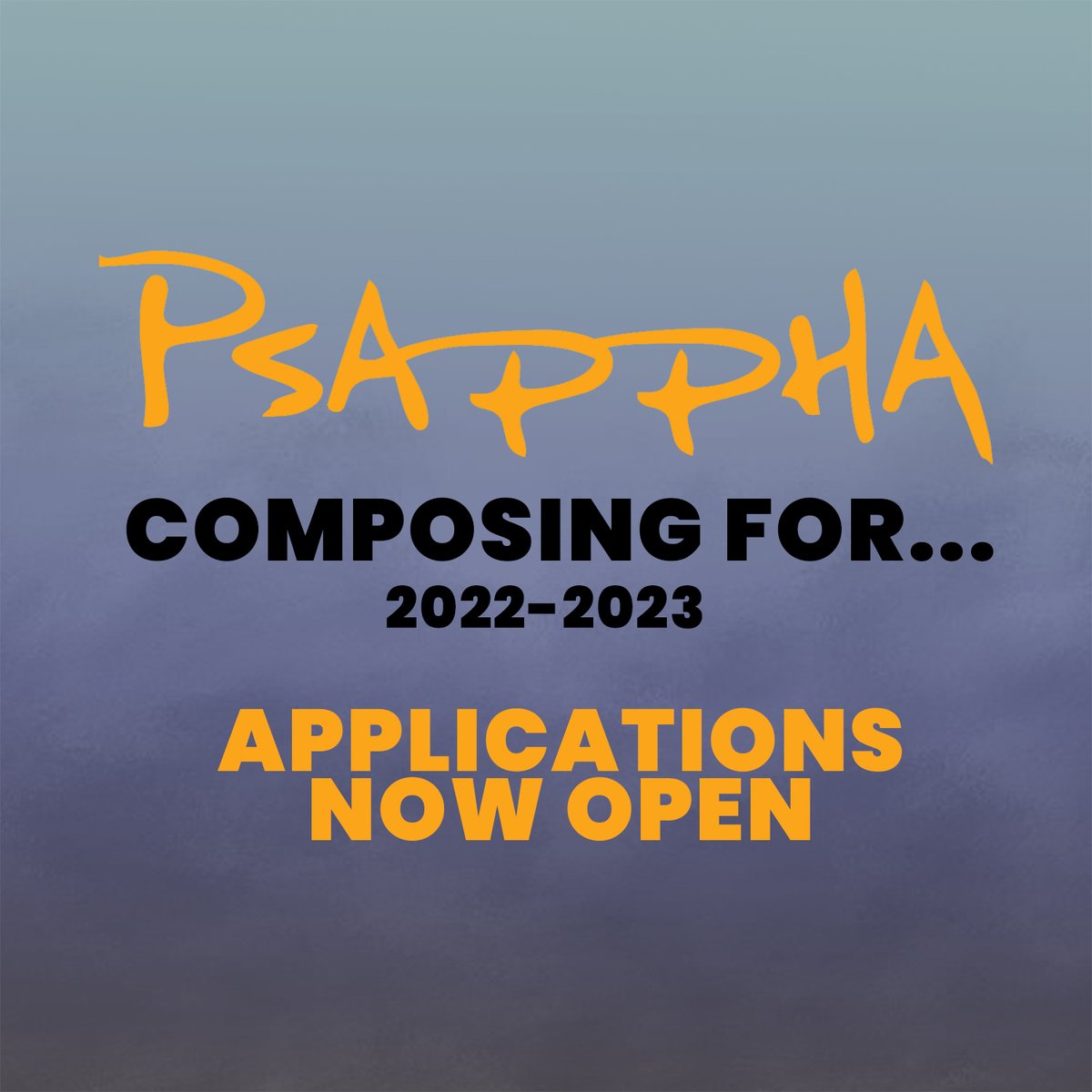 PsapphaEnsemble's tweet image. Would you like to compose a piece for pipa, double bass, percussion, or clarinet with guidance from our professional players? Apply to participate in Psappha’s Composing For…programme today!
Apply 👉 bit.ly/3BKdUQn
Thanks to @PRSFoundation #fundedbyPRSF #ComposingFor
