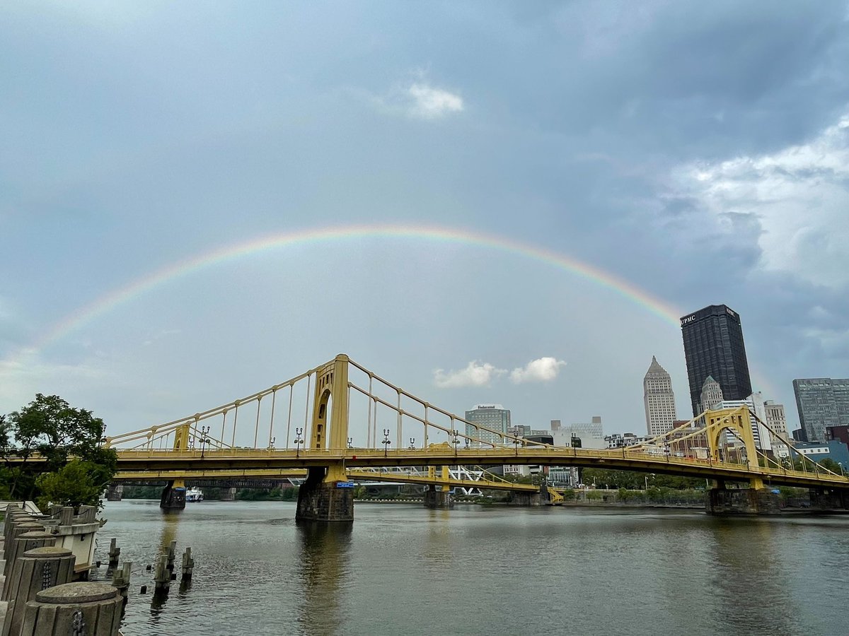 UPMC PM&R (@upmc_pmr) on Twitter photo .<a href="/ConnorFultzMD/">Connor Fultz MD</a> (PGY3) caught this beautiful shot of a rainbow over downtown #PGH yesterday! .<a href="/ConnorFultzMD/">Connor Fultz MD</a> (PGY3) caught this beautiful shot of a rainbow over downtown #PGH yesterday!