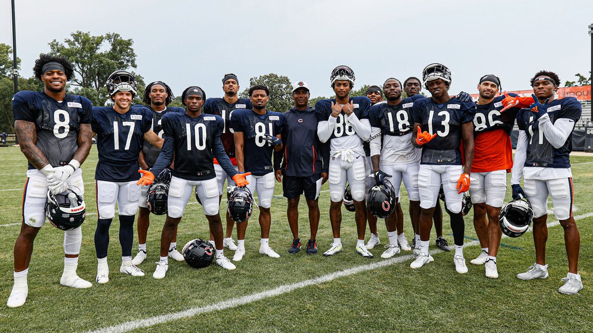 ChicagoBears's tweet photo. Whole lotta speed 💨 https://t.co/PmWtL6HULp