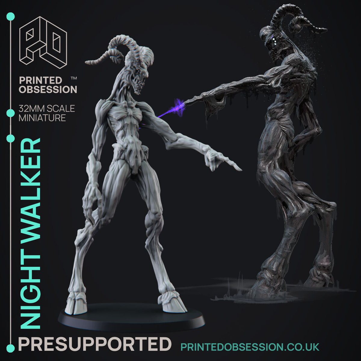 FNC3DPrints's tweet photo. Excited to share the latest addition to my #etsy shop: Night Walker. War Games and Diorama's https://t.co/O4R5GvSzLI #grey #demon #shadowfell #ghoul #nightwalker #baphomet #devil #spelljammer #dungeonanddragons #shopping https://t.co/gpAc5edexh