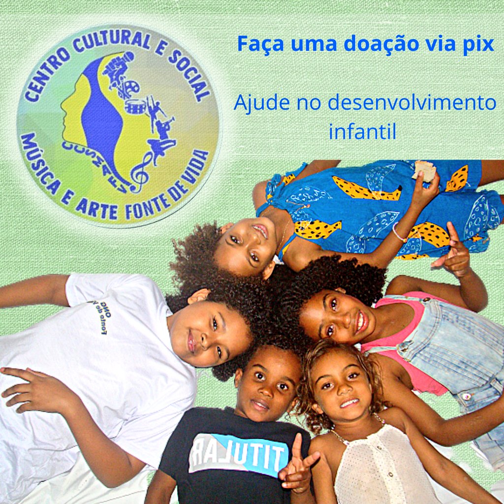 CULTURALeSOCIAL's tweet photo. Sua ajuda é fundamental para o funcionamento da nossa ONG.
#ONG #santaCruzRj #zonaoeste #RiodeJaneiro #RIPJoSoares #educação #fontedevida https://t.co/bsaR5NEiRX