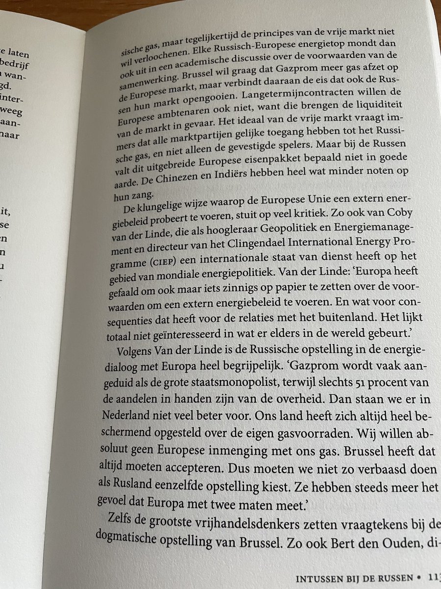 In 2008 (!) verscheen het boek Hoogspanning, Macht en onmacht in het Nederlandse energiebeleid van <a href="/noudkoper/">Noud Köper</a>. Zie hier een paar pagina’s over de onbetrouwbare Russen, de klungelige rol van de EU en NL. Wat we ervan geleerd hebben? NIETS!