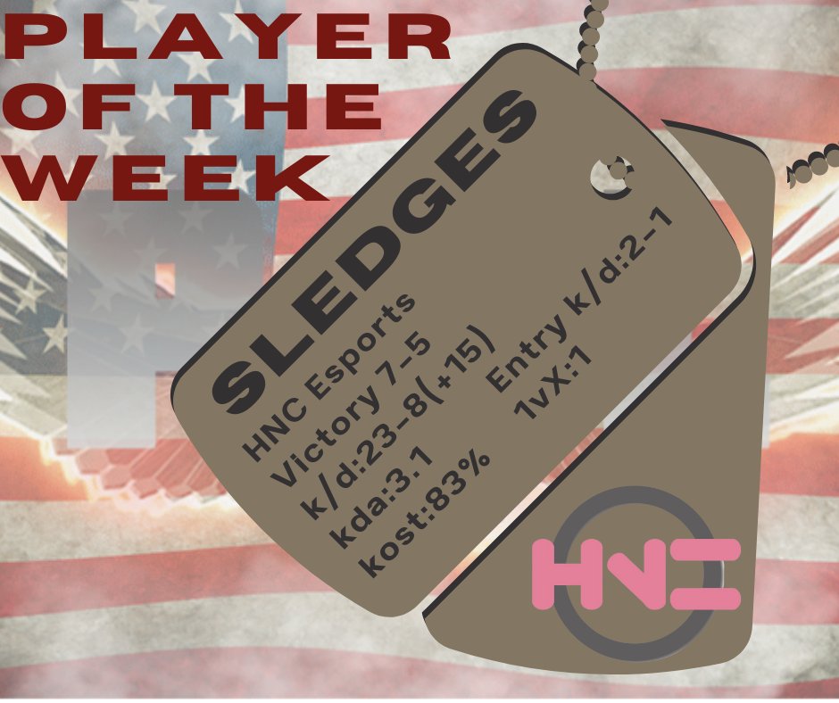 Week 3 update stream couldn't happen, but we got it covered HERE (2 days before the end of Week 4 ☠️)

CONGRATS to Sledges of <a href="/hncesports/">HNC ESPORTS</a> for POTW in week 3! 23-8 ain't too shabby😈