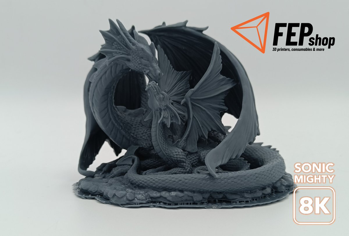 Excited about the New Phrozen Sonic Mighty 8k?

Check out the first print we did on our Demo printer!

For our customers who have pre-ordered get ready as the batch arrives at our warehouse next week!

Go to our website now, not to miss out!!

#3dprinter #3dprinting #3dprintable