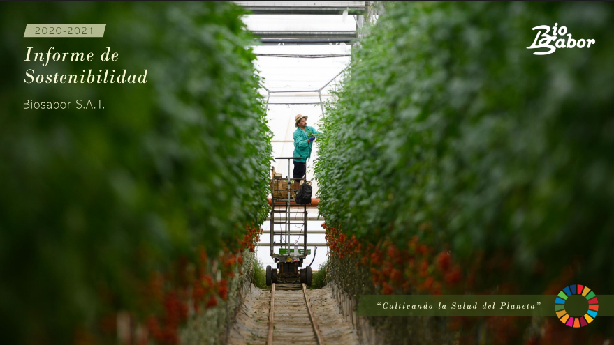 Un año más, hemos podido colaborar con Biosabor para la publicación de su Informe de #Sostenibilidad. A través del lema “cultivando la salud del planeta”, Biosabor muestra su compromiso con la #Agenda2030 y los #ODS. 

Felicidades a <a href="/biosabor_agro/">BioSabor</a>!

#Almería #RSC #PactoMundial