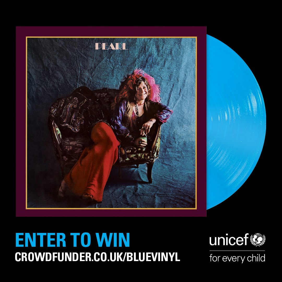 It's your last chance to win limited-edition Blue Vinyl in @UNICEF_UK’s prize draw. Don’t miss out on your opportunity to get your hands on one of these valuable iconic vinyl - just 48 pressed for each album! Draw closes 10th August >>bit.ly/3uuh9Xx #UnicefBlueVinyl