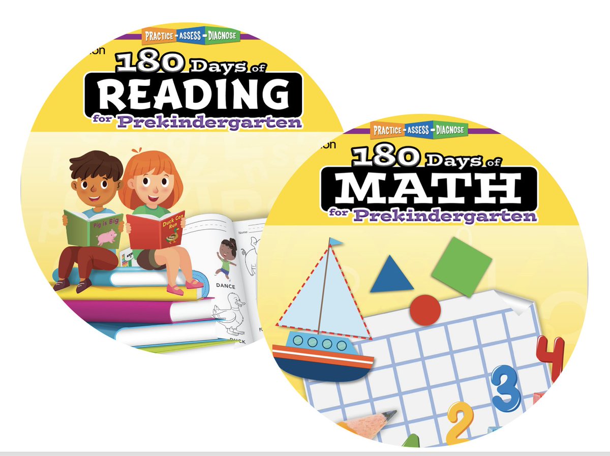 ESmithTCM's tweet image. Did you know @tcmpub worked with a National Board Certified Teacher with over 25 years experience to create the 180 Days of Reading and Math books for Prekindergarten? And, we have 3 more PK books coming out next spring!! Check them out: bit.ly/3cGQmRX! #tcmdidyouknow