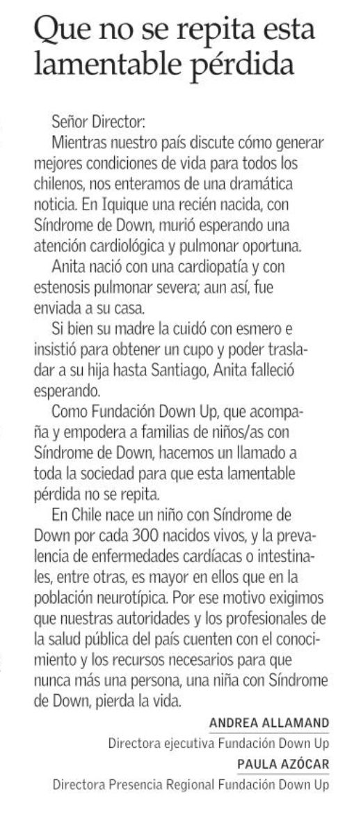 Hoy en <a href="/elmercurio_cl/">elmercurio_cl</a> 
En busca de una atención oportuna.