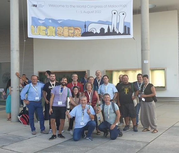 Hoy termina el Congreso mundial de Malacología celebrado en Múnich con una gran representación de la SEM. ¡Teníamos muchas ganas de volver a los congresos en persona y disfrutar de la malacología! #wcm2022