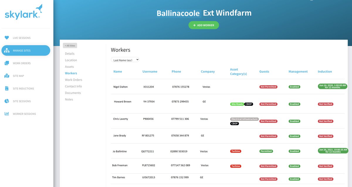Easily manage all #windfarm site control and responsibility duties live via our innovative cloud-based software platform. Facilitate remote management of your teams on the ground with maximum efficiency and visibility. Learn more. bit.ly/36GYkEL
#renewableenergy