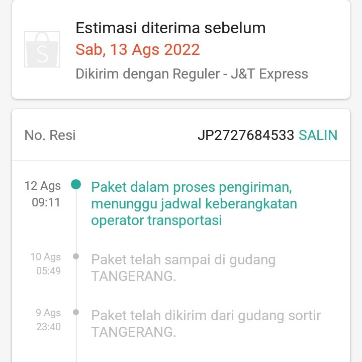 eixlian's tweet photo. @jntexpressid min kapan dikirim ke rumah tujuan ini paketnya? masa iya berhari hari ga gerak sih https://t.co/iGm3okAnHp