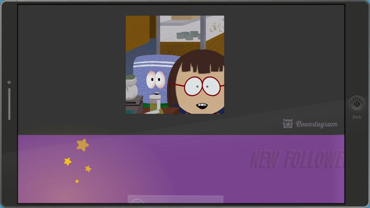 JasminAmber2001's tweet photo. I now have #Towelie as my newest follower on the #NintendoSwitch #SouthParkVideoGame called #SouthParkTheFracturedButWhole @SouthPark @Nintendouk @ComedyCentralUK #AdultAnimation #AnimatedSitcom https://t.co/SNdZG6VXIw