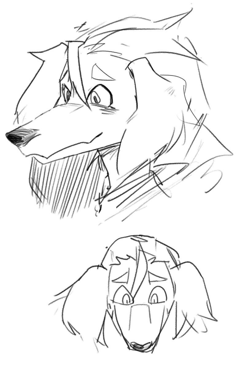 前に描いた落書きをいじったり他の方のキャラを練習してみたり 