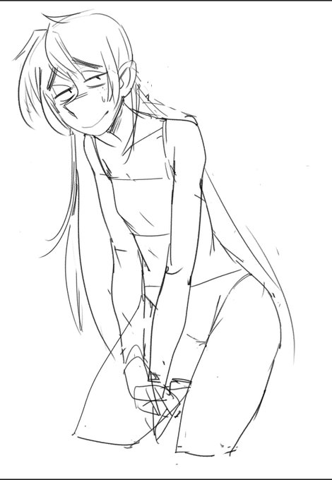 前に描いた落書きをいじったり他の方のキャラを練習してみたり 