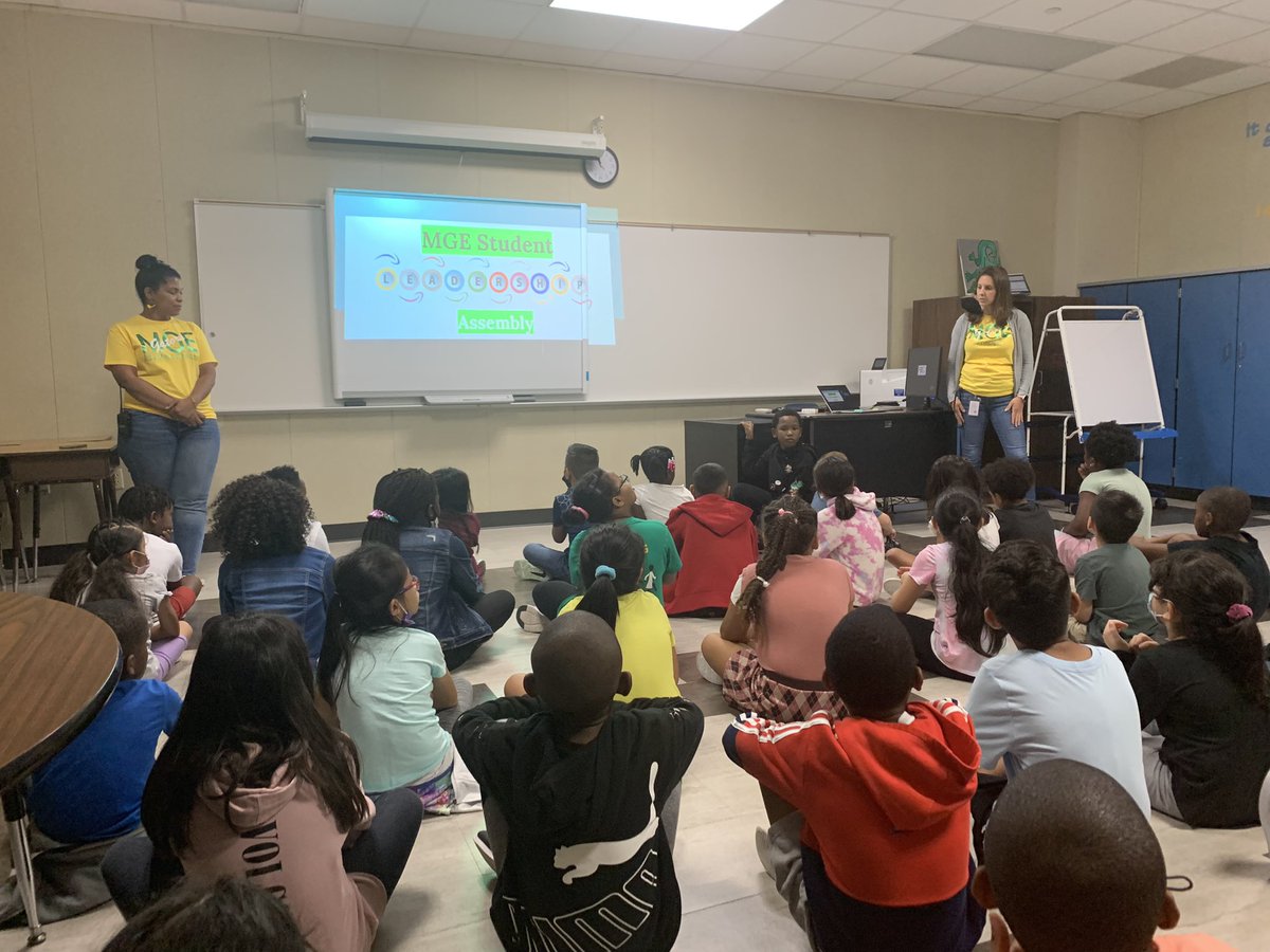 We had a GREAT first week of 3rd Grade!!! Getting to know you activities, Social Contracts, and a Leadership Assembly OH MY!!! We are busy being GREAT!!! 💚🐊💛 #GatorNation #MakingGreatnessEveryday  <a href="/MGE_Gators/">Mission Glen Elementary</a> <a href="/MGE_3rdGrade/">Ms. McCall 💚 Mrs. Hall</a>