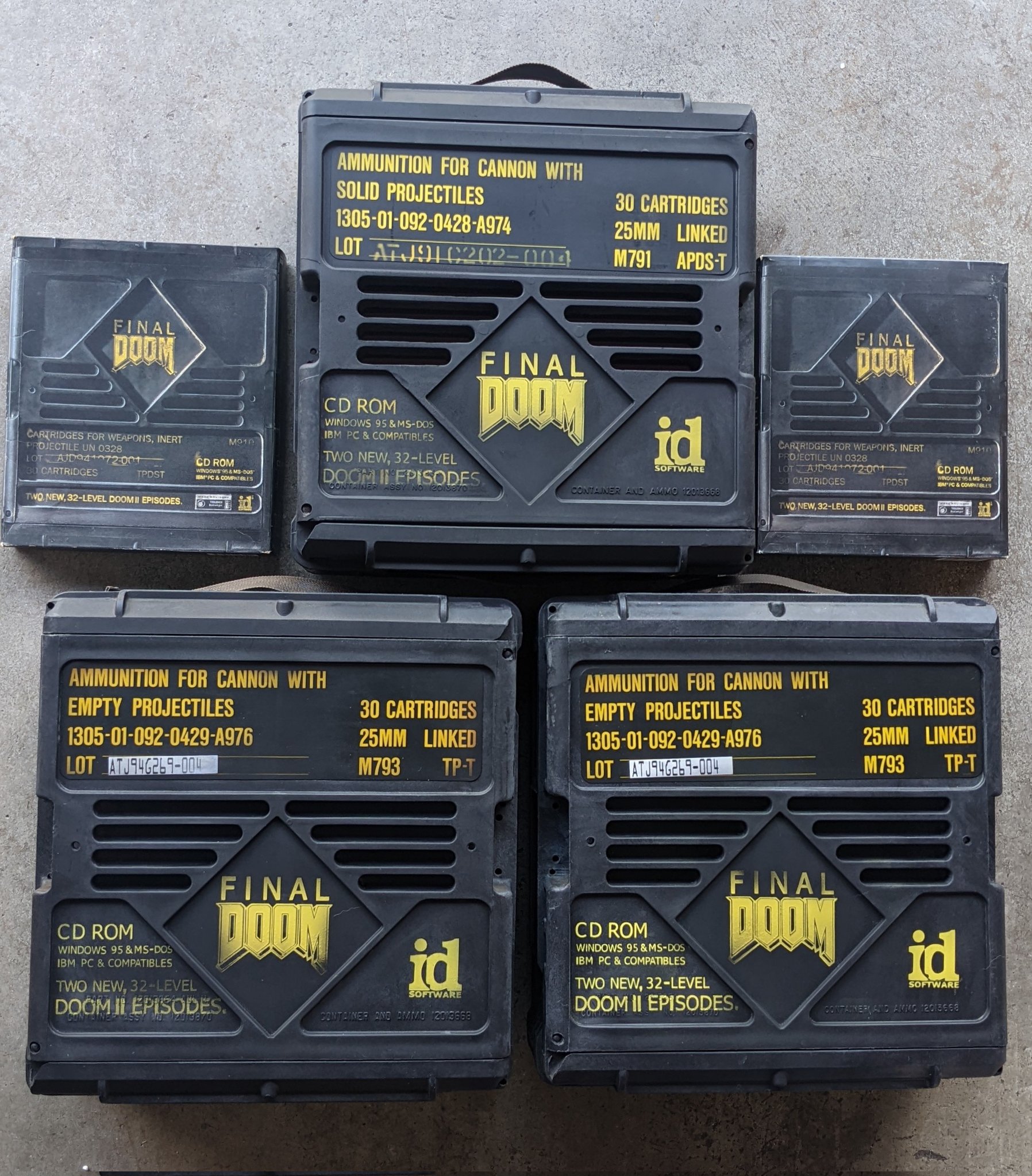 Stephen Kick on Twitter: "These final @doom ammo crates will be available  for sale soon! The top one has acrylic in the slots and it glows red!  https://t.co/ktT7X70NJZ" / Twitter