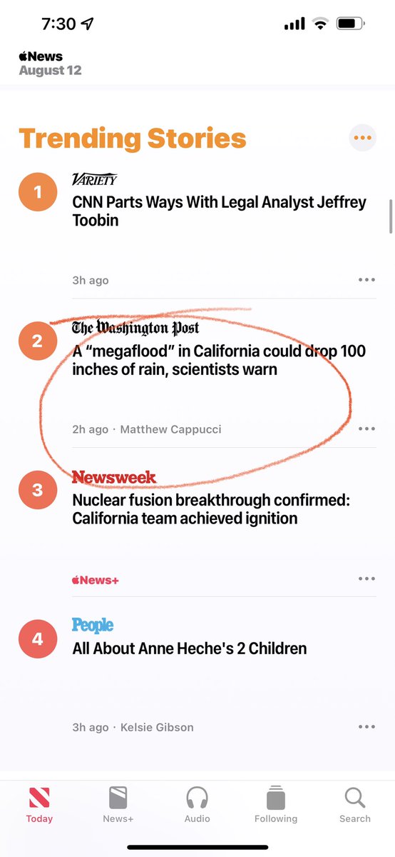ChadStoverEM's tweet photo. @MatthewCappucci Congrats on the trending Mega Doom article! https://t.co/8jUnZuRWyD