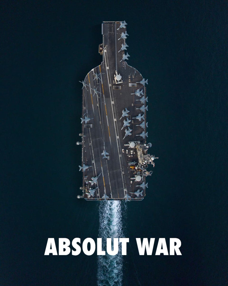 ZedTrafficker's tweet photo. What is it good for? Absolut'ly Nothing!
https://t.co/GuREYN2OJg #NFT #Art  #Artvertising #CleanNFT #ETH https://t.co/Gj5CnKhxyy
