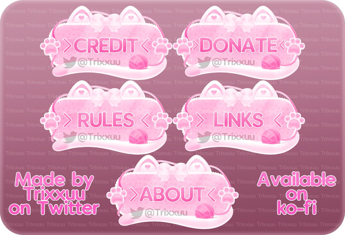Trixxuu's tweet photo. And just as promised, second #raffle! You can win a whole custom pack for yourself (2 overlays + 5 badges + up to 8 panels and a logo)

Reqs: Follow, RT and like. Ends in 4 days!

#Vtubers #VTuberAssets #VTuberEN #ENVtuber #VtubersUprising https://t.co/S3EHwbXQXt
