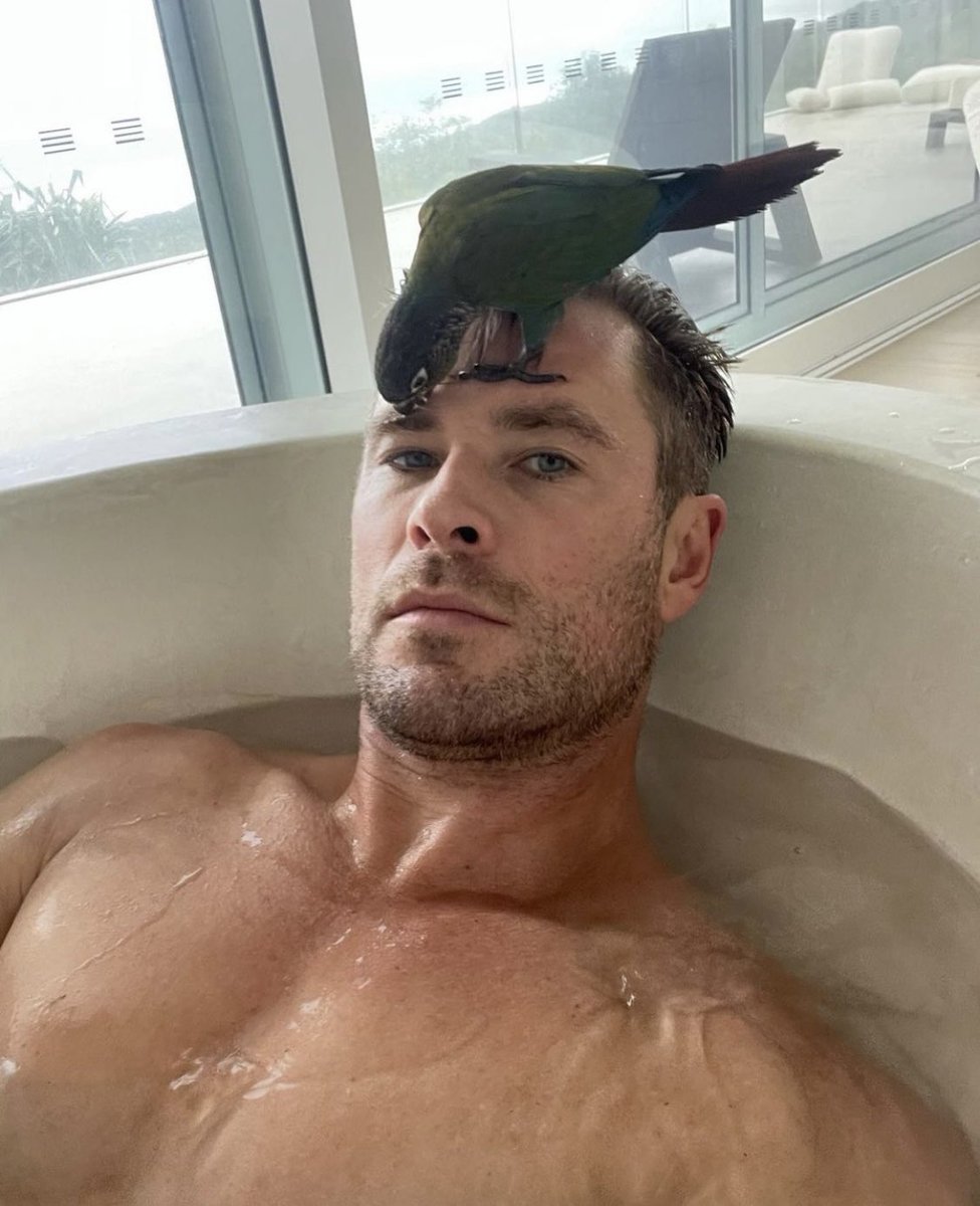 When I’m relaxing in the bath after a long day and realize <a href="/BrazenBIair/">Blair Sheppard — Parody</a> brought home a friend.