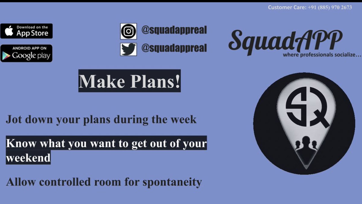 squadappreal's tweet photo. (2/6)
#plan #spontaneity #squadapp https://t.co/uRVEjaSgx9