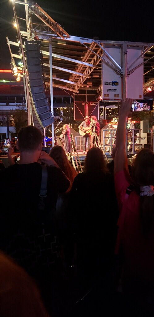 My hubby <a href="/YesImJFK/">Jimmy K</a> surprised me for our 16th Wedding Anniversary with Fleetwood Mac and Fireworks <a href="/rumoursatl/">Rumours</a> <a href="/RockInThePark/">Rock in the Park</a> What more could a girl ask for🥰