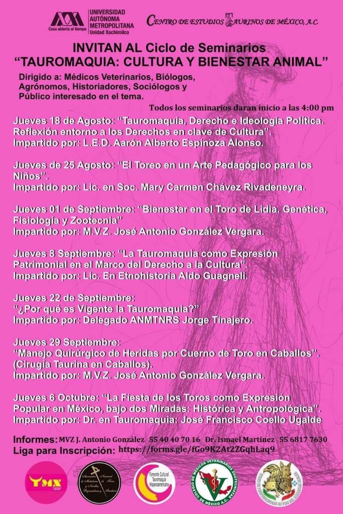 BeAnimalHeroes's tweet photo. La tauromaquia promueve la violencia y el abuso hacia un animal inocente, y se anuncia a la @uamxoficial como sede de un seminario taurino. #CasaAbiertaAlMaltratoAnimal

Invitamos a la UAM a retractarse y posicionarse a favor del respeto hacia los animales.

#DefendemosAnimales https://t.co/nW2Y7hZ8OZ