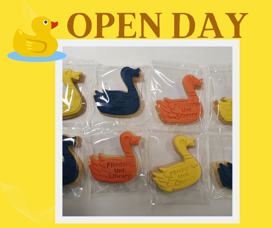 Flinders Uni Library tweet media
