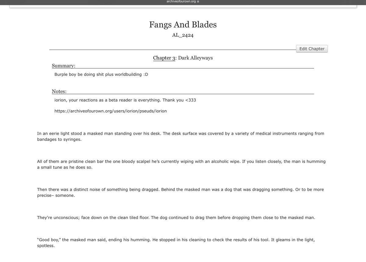 Hey, hey, hey

archiveofourown.org/works/39932211…

#fanfic