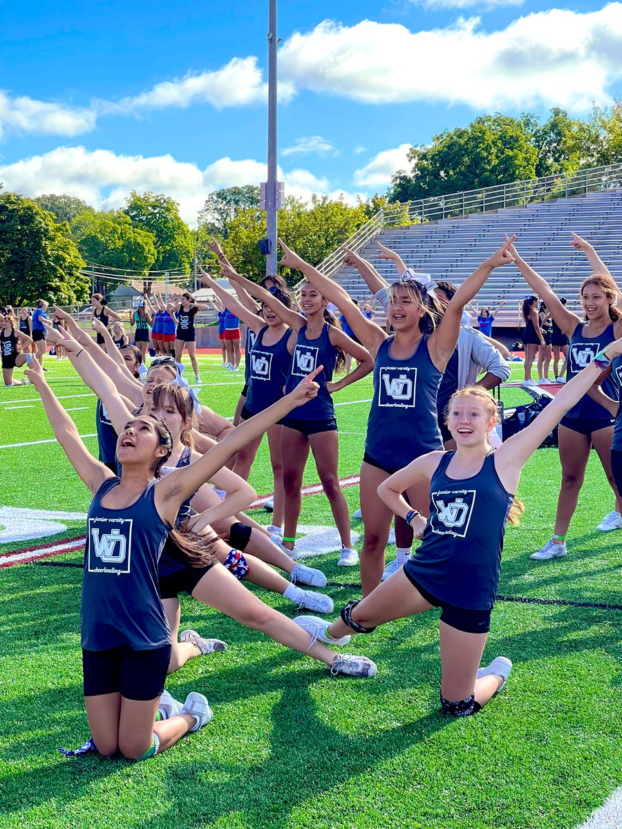 I had the opportunity to help <a href="/MrsVork/">Mrs. Vork</a> and these girls at cheer camp this week! I’m so proud of their perseverance through the heat and long days! They worked hard, learned so much and bonded more as a team! It will be fun to watch and cheer for them this school year! #GoWO