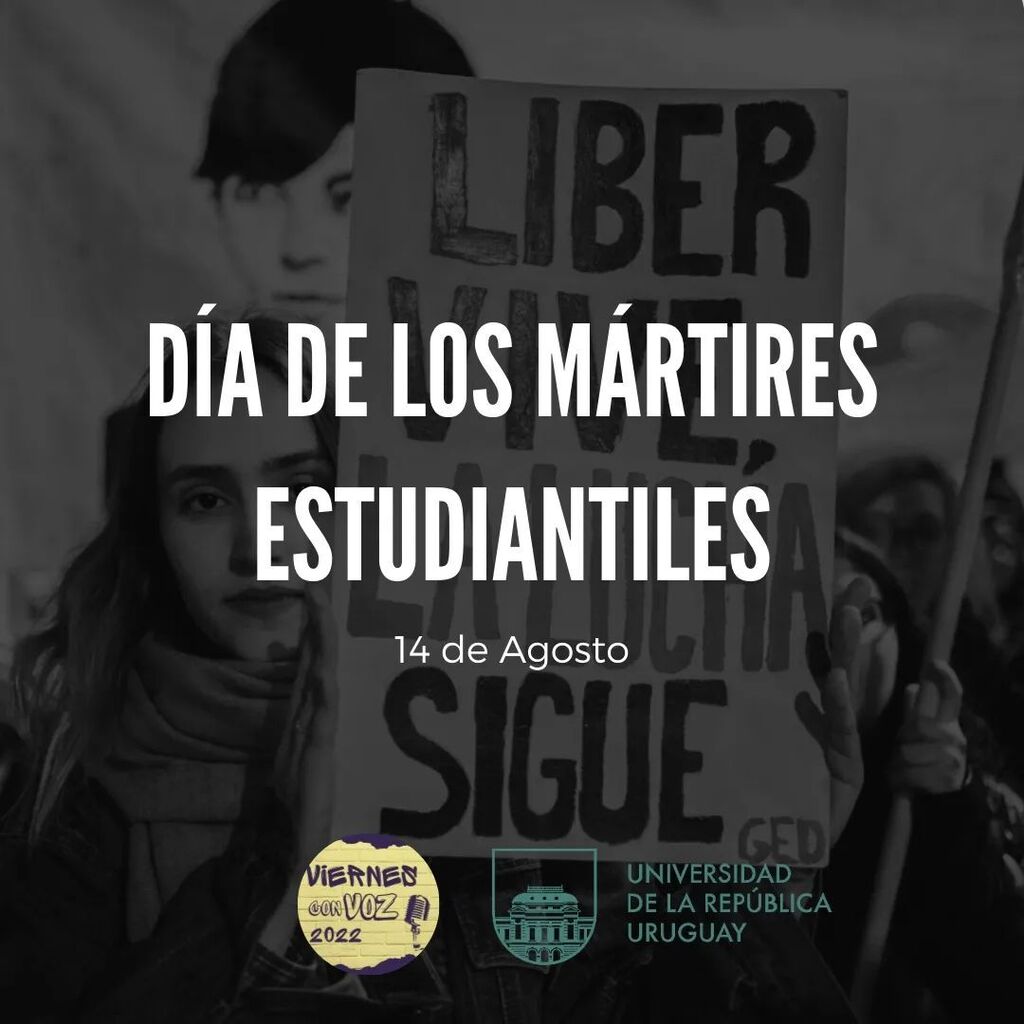 viernesvozz's tweet photo. Este domingo 14 de agosto se conmemora el Día de los Mártires Estudiantiles en recuerdo al fallecimiento de Liber Arce, estudiante herido en 1968 durante una manifestación por el presupuesto universitario. 

Hoy en Viernes Con Vozz, el programa realizado… https://t.co/VoGBhDuSOG https://t.co/UTxVyquie9