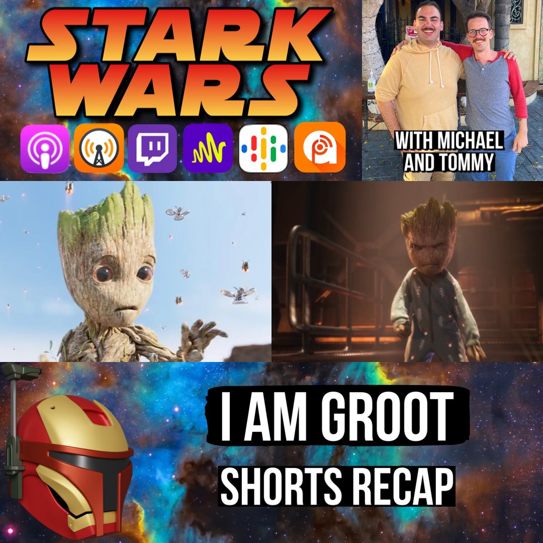 StarkWarsPod's tweet photo. Stark Wars is back with a completely bonkers episode, recapping #IAmGroot

🔆Follow @StarkWarsPod
🚨Find Stark Wars on all podcast apps. 
👕Check out our merch in bio.

#Marvel #StarWars #MarvelPodcast #StarWarsPodcast #Comics #Film #TalesoftheJedi #Andor  #MsMarvel #SheHulk https://t.co/ZM2P2Eg18d