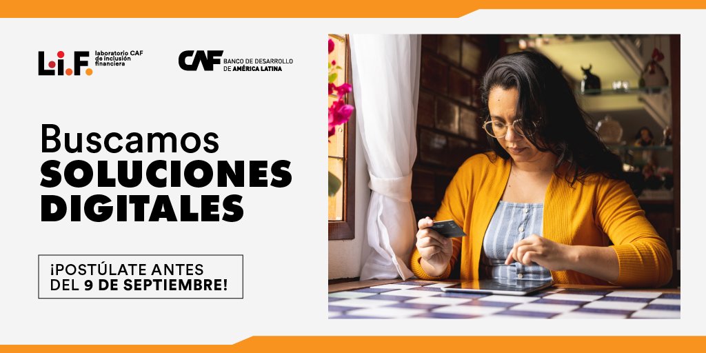 📢 #LifCAF |  🙋‍♀️⚖️🙋  ¿Quieres formar parte del cierre de la brecha de género en la región? Postúlate antes del 09 de septiembre, ¡no te quedes por fuera! 👀👉⚠️ latamlifbycaf.charly.io <a href="/AgendaCAF/">CAF</a>