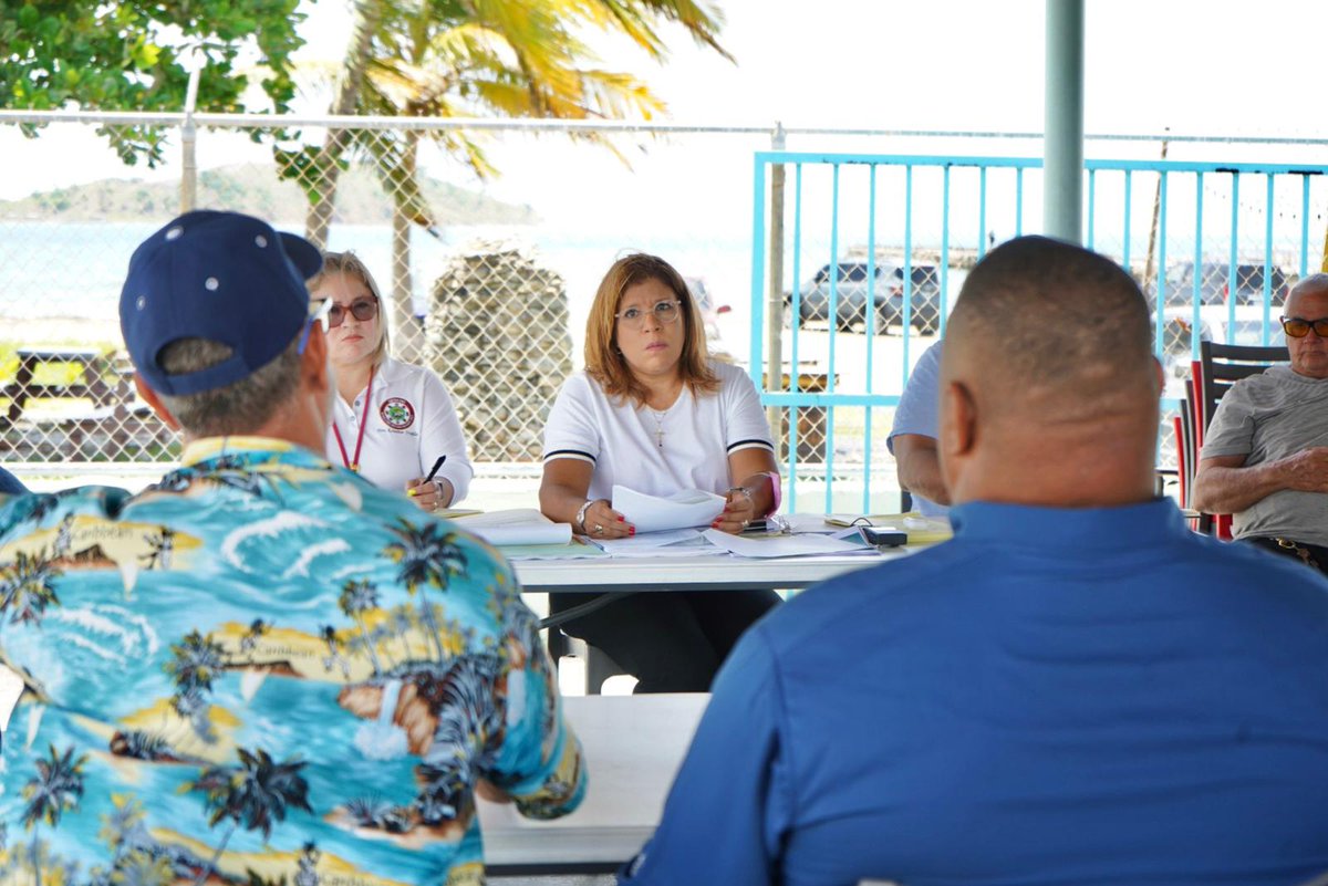 SenadoPR's tweet photo. [𝐇𝐎𝐘] La Comisión de Desarrollo de la Región Este que preside la senadora Rosamar Trujillo Plumey llevó a cabo una vista ocular en Punta Santiago, Humacao. La vista responde a la #RS109 [1/2] https://t.co/KOcxYOW7UH