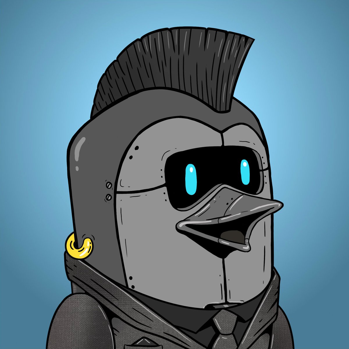 CosmicCorkscrew's tweet photo. The secrets of the cosmos render unto Pesky Penguin #8887 a new, Hyper-Dimensional body. https://t.co/3IPGI6rhdS